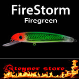 Balista Firestorm LED fishing lure firegreen