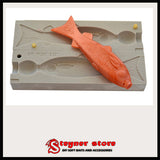 Silver Crucian fishing mold for soft bait making