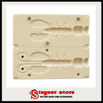 Crazy Legs Chigger Craw fishing mold for soft bait