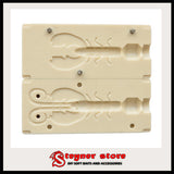 Crazy Legs Chigger Craw fishing mold for soft bait