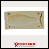 Dexter Shad open pour mold Fishing mold soft bait