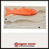 Silver Crucian fishing mold for soft bait making