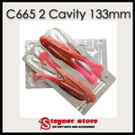 Aluminum Horny toad mold for soft bait making