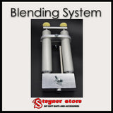 Blending block system for soft bait fishing