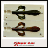 X Hybrid Creature Tube Mold soft bait fishing