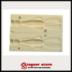Strike king magnum rage bug mold for soft bait making, fishing