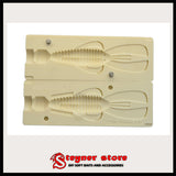 Strike king magnum rage bug mold for soft bait making, fishing