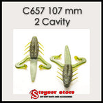 Gene Laree Baffle Bug, fishing mold, soft bait