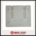 Gene Laree Baffle Bug, fishing mold, soft bait