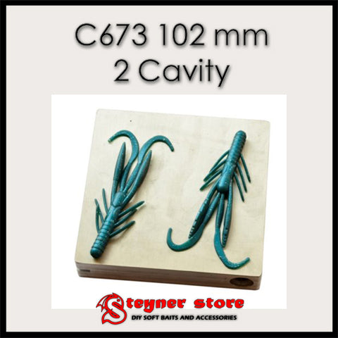 Incredible slim mold, fishing mold, soft bait making