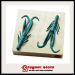 Incredible slim mold, fishing mold, soft bait making