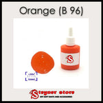 Orange pigment for soft bait making