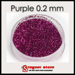 Heat resistant glitter for soft bait fishing