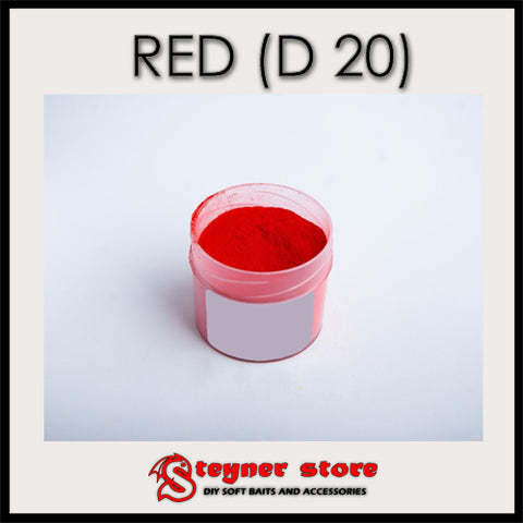 Dry Pigment for fishing soft bait making