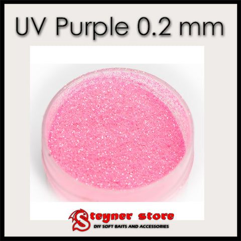 UV Sequin glitter for soft bait making fishing