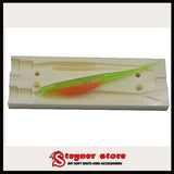 Zoom Super Fluke fishing mold for soft bait making