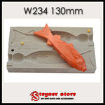 Silver Crucian fishing mold for soft bait making