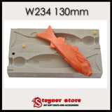 Silver Crucian fishing mold for soft bait making