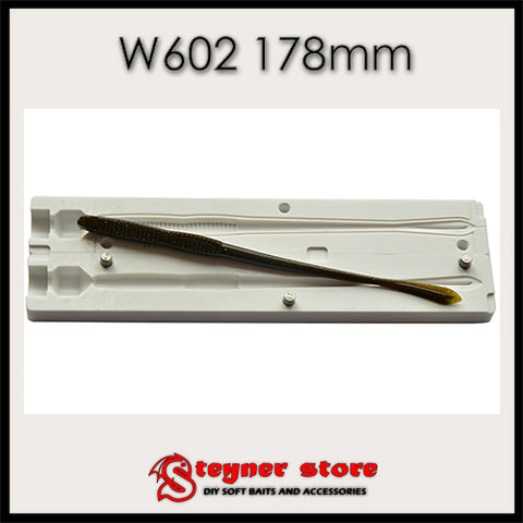Flirt mold W602 178mm soft bait fishing