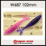 Yamamoto Zako swimbait mold fishing soft bait