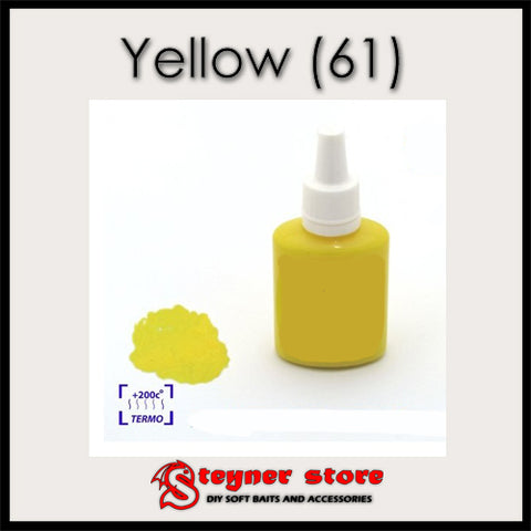 pigment Yellow for fishing soft bait making