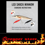 Rechargeable LED lure