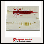 B43 100mm Larva fishing soft bait mold