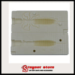 B43 100mm Larva fishing soft bait mold