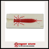 B43 100mm Larva fishing soft bait mold