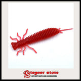 B43 100mm Larva fishing soft bait mold