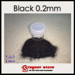 Black Glitter of Fishing soft bait mold