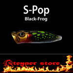 Balista S-pop LED fishing lure Black-Frog