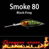 Balista Smoke 80 Black-Frog LED fishing lure