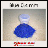 Blue Glitter of Fishing soft bait mold