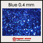 Blue Glitter of Fishing soft bait mold