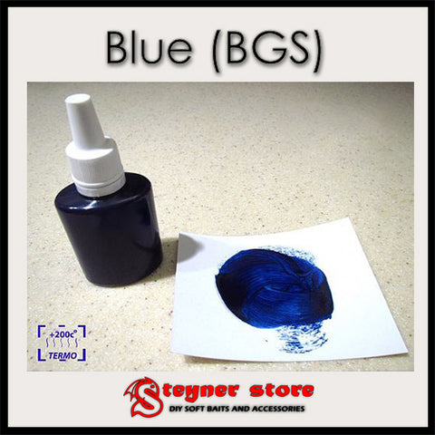 Pigment blue (BGS) fishing Soft bait mold