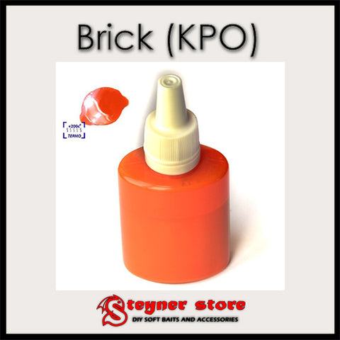 Pigment brick (KPO) fishing Soft bait mold