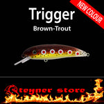 Balista trigger brown-trout LED fishing lure Brown trout