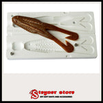 Horney Toad mold C665 133mm fishing soft bait 
