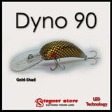 Balista Dyno 90 LED fishing lure Gold shad