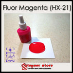 Pigment Fluor Magenta (HX-21) fishing soft bait mold