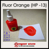 Pigments Fluor Orange (HP -13) fishing soft bait mold