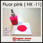 Pigment Fluor Pink (HX -11) fishing soft bait mold