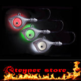 Black Glowbite Jighead LED fishing lure