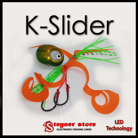 Glowbite K-Slider kabura slider LED fishing lure