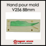 Hand pour mold V256 88mm fishing soft bait