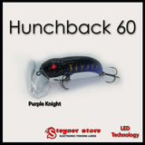 Hunchback 60 LED fishing lure Purple knight
