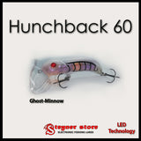 Hunchback 60 LED fishing lure Ghost Minnow