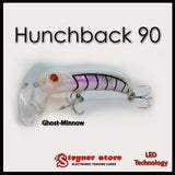 Balista Hunchback 90 LED fishing lure Ghost minnow