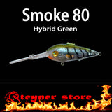 Balista Smoke 80 Hybrid Green LED fishing lure